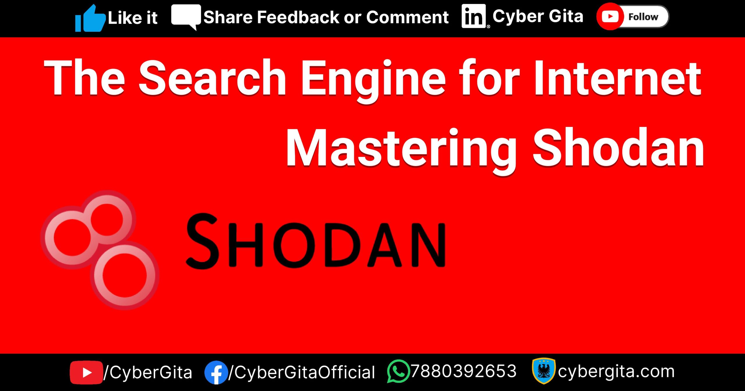 Mastering Shodan Page