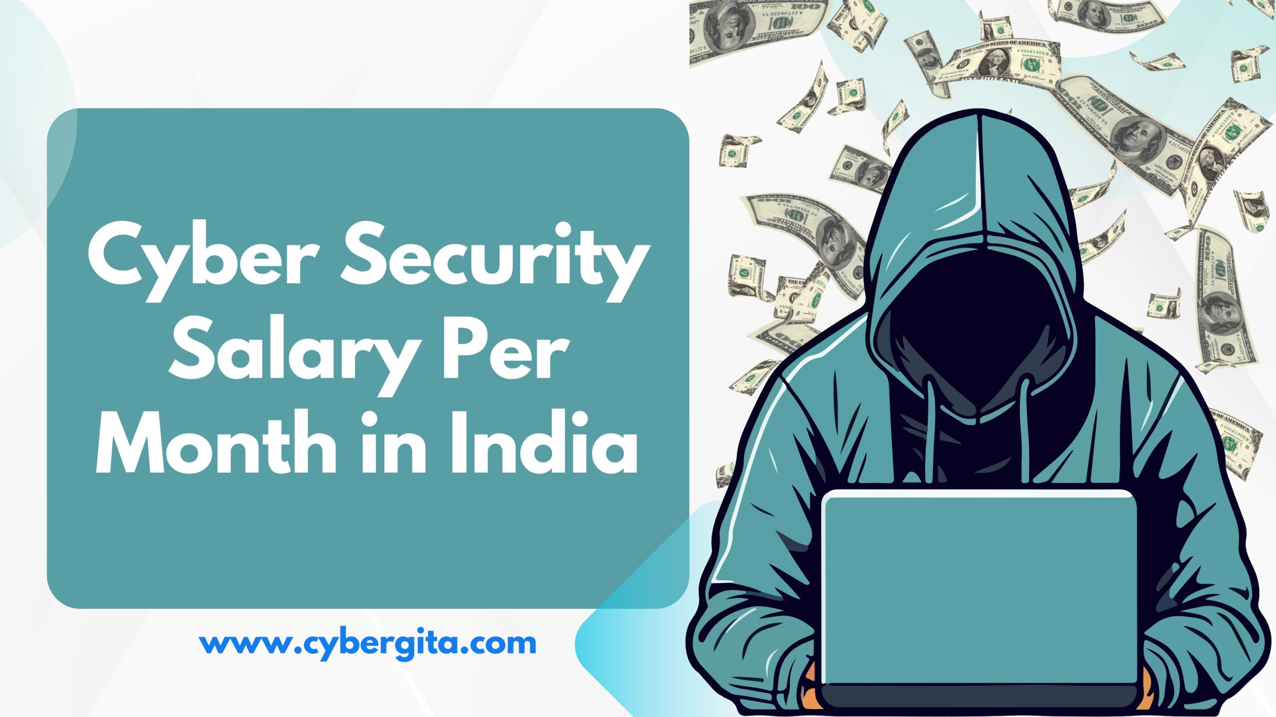 Cyber Security Salary Per Month in India by Cyber Gita